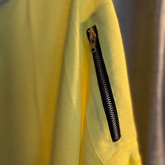 798 qjb zeda style yellow opening ceremony 331/3 rpm women's top-One size-NWT - Picture 4 of 7